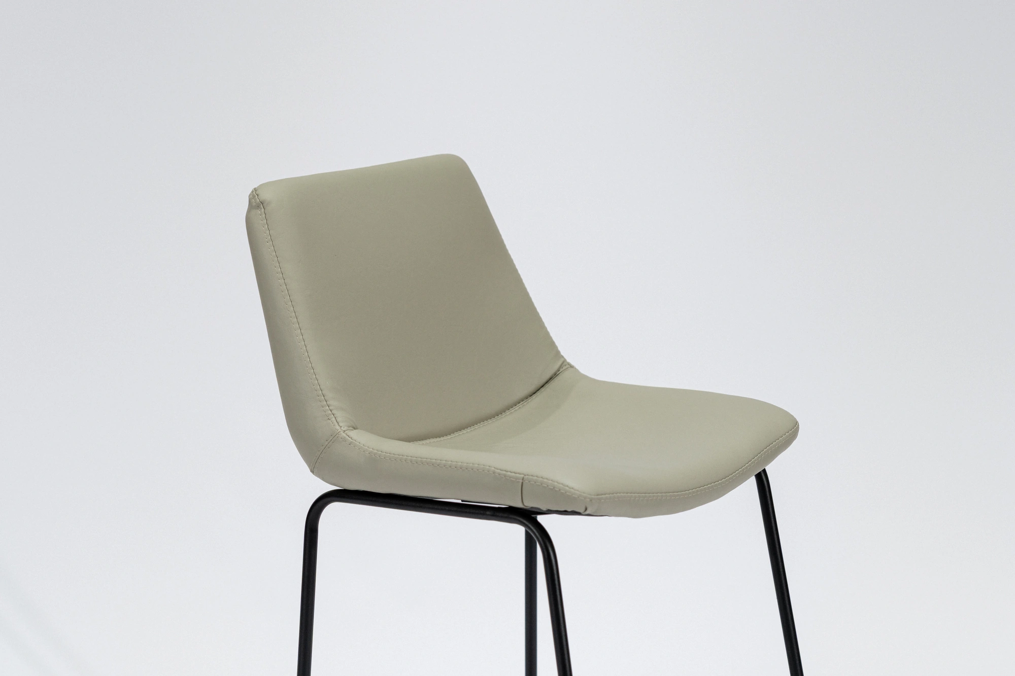 Banqueta «Liana Minimal» – Blanco tiza - Alt