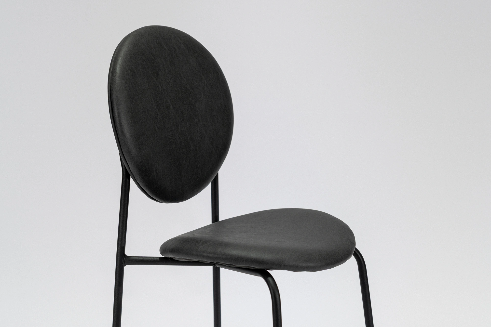 Banqueta «Manantial» – Gris oscuro - Alt