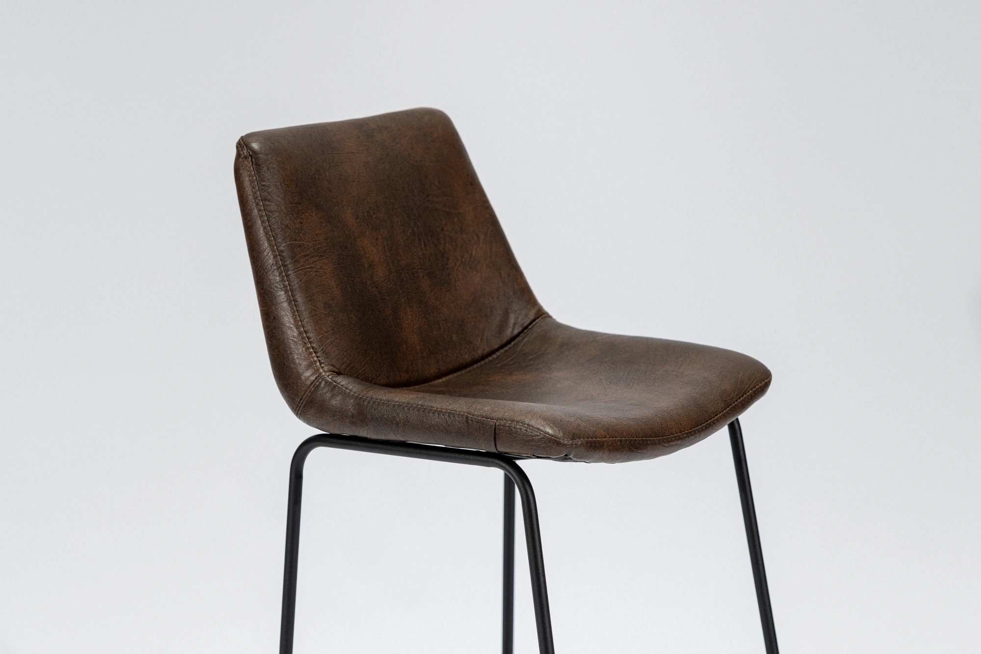 Banqueta «Liana minimal» – Marrón africano - Alt
