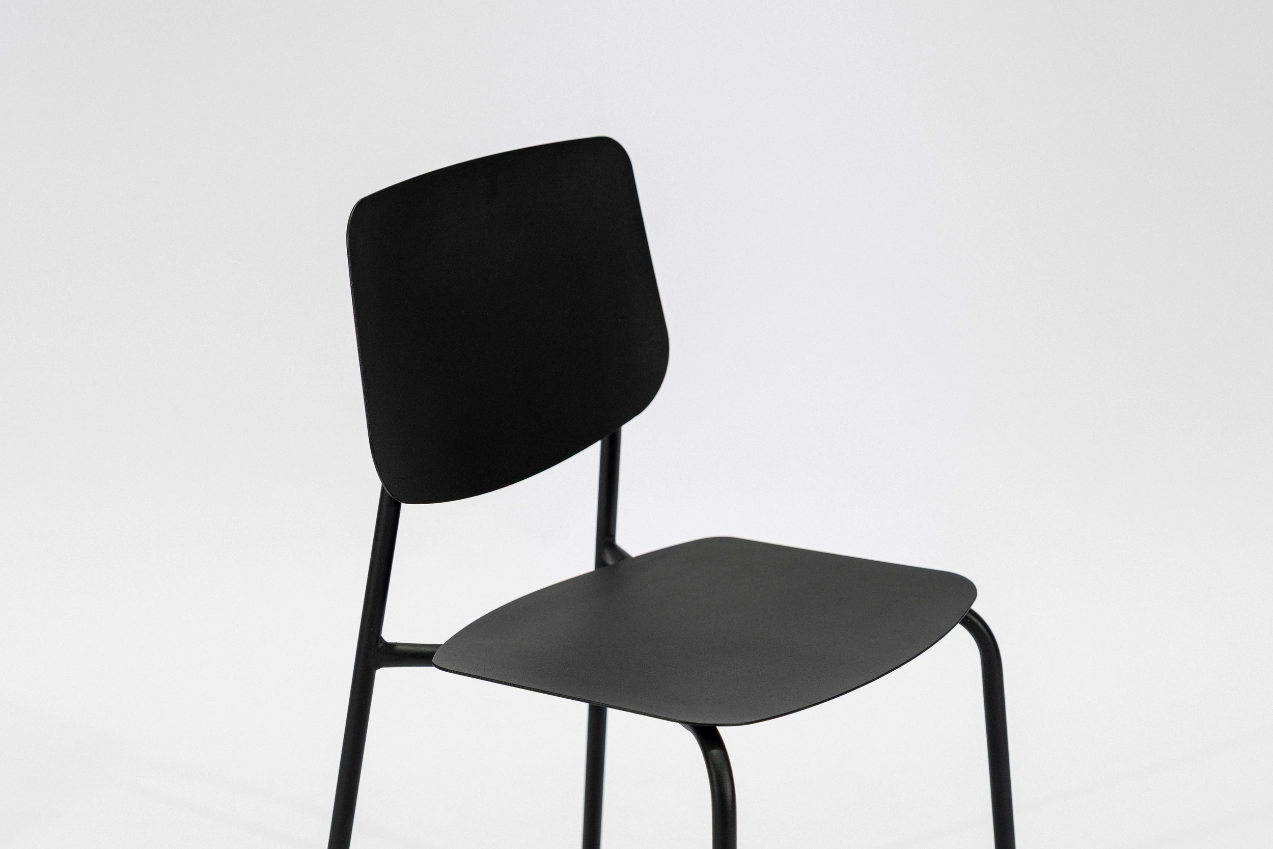 Silla de Comedor «Serpia» Chapa – Negro - Alt