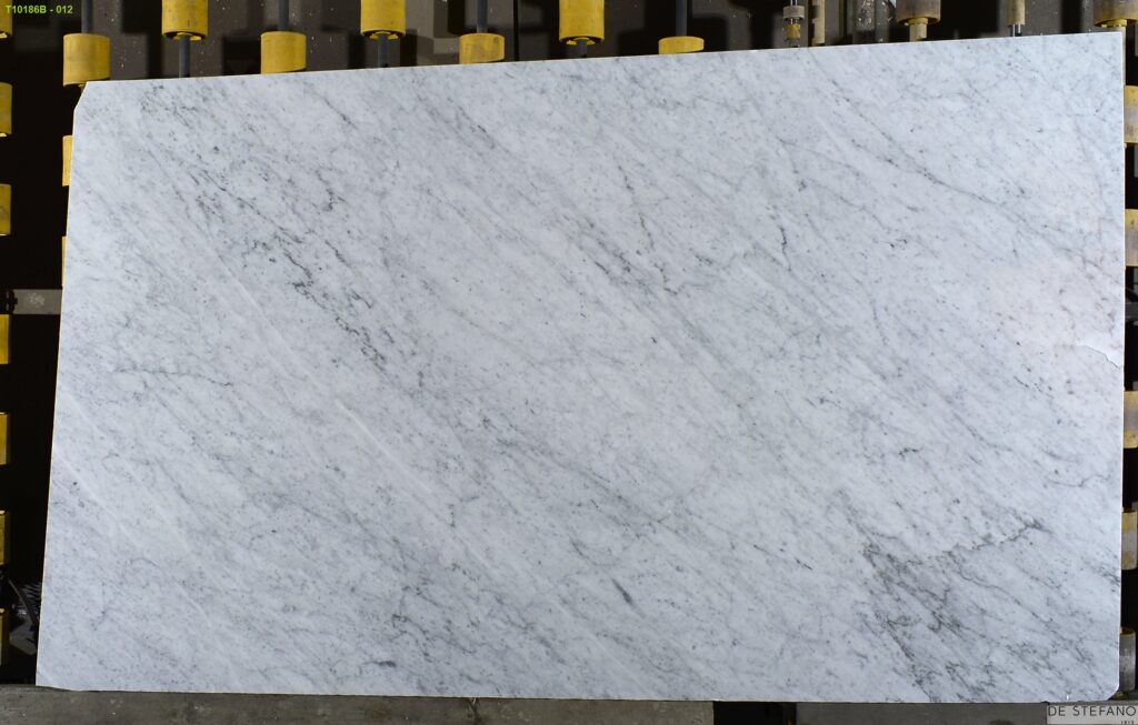 Instagram @picstone.br Mármol Blanco Carrara natural chapa completa vista frontal
