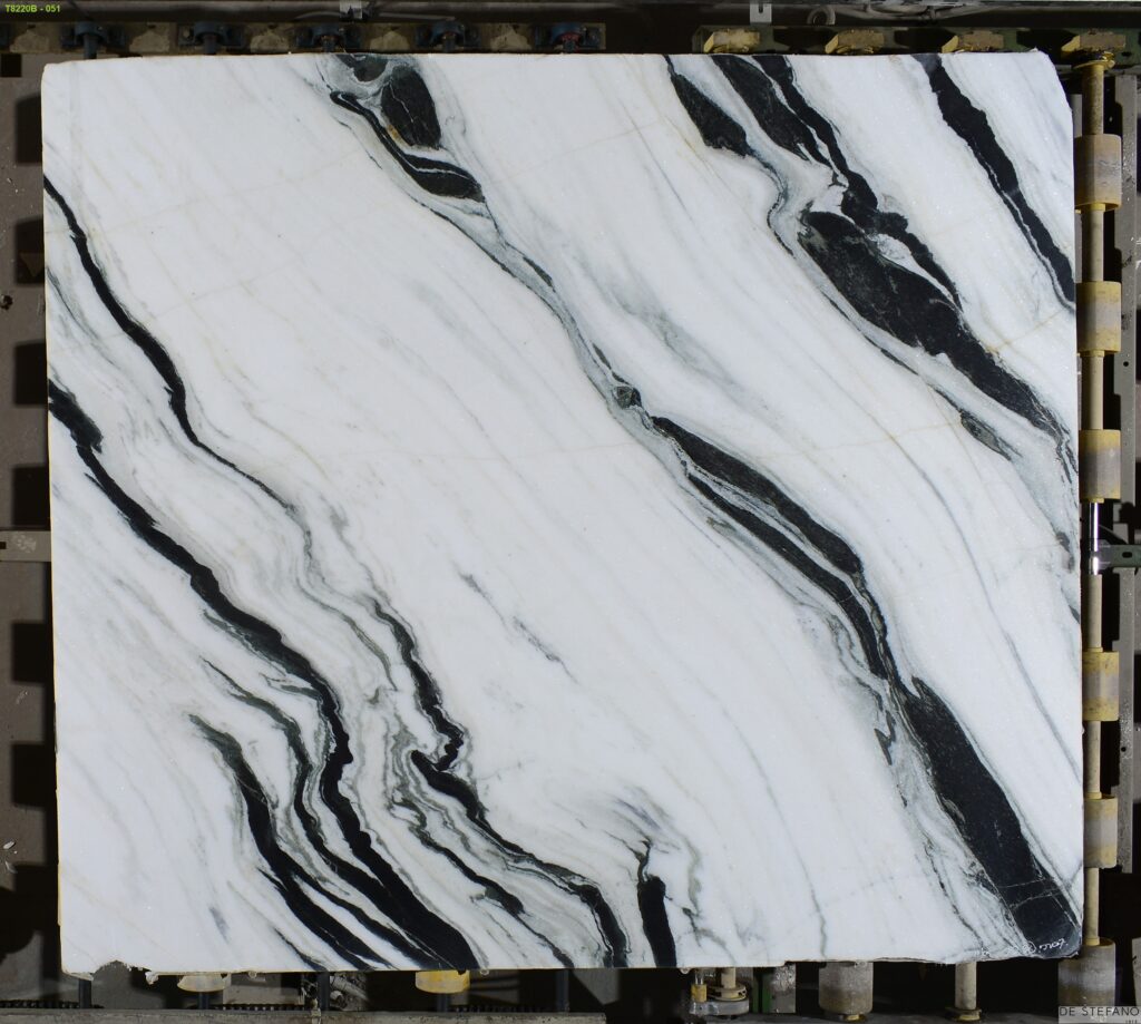 www.PicStone.com.br Mármol Dálmata natural chapa completa vista frontal