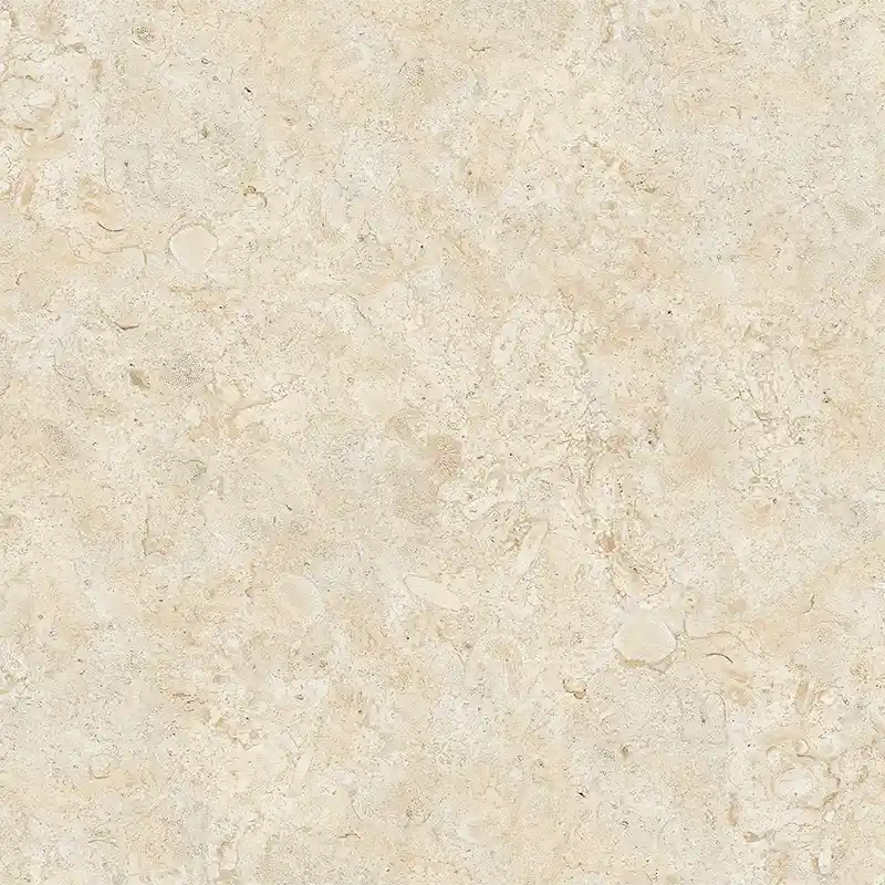 purastone-prima-coralina Purastone Prima Coralina, superficie sinterizada en tonos beige cálidos con detalles de aspecto fósil, ideal para mesadas, islas, revestimientos y proyectos de interior y exterio