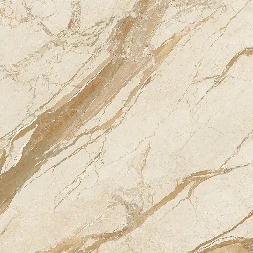 purastone-prima-toscana-vena Purastone Prima Toscana Vena, superficie sinterizada de fondo marfil cálido con expresivas vetas doradas y ocres, ideal para mesadas, islas, revestimientos y proyectos de interior y exterior.