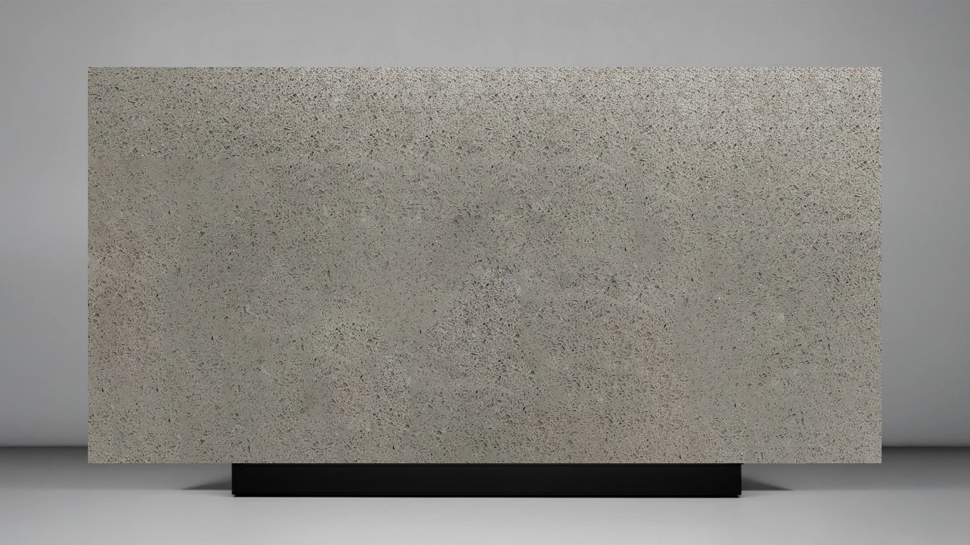 purastone-pura-cemento-chapa-completa Purastone Pura Cemento de cuarzo en tono gris medio con textura visual granulada inspirada en el hormigón, ideal para mesadas, islas y revestimientos interiores.